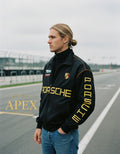 Vintage Inspired Porsche F1 Embroidered Unisex Padded Jacket
